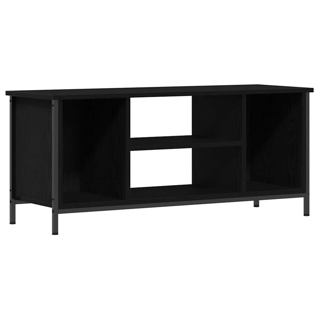 TV-Lowboard Schwarze Eiche 102 x 35 x 45 cm Holzwerkstoff