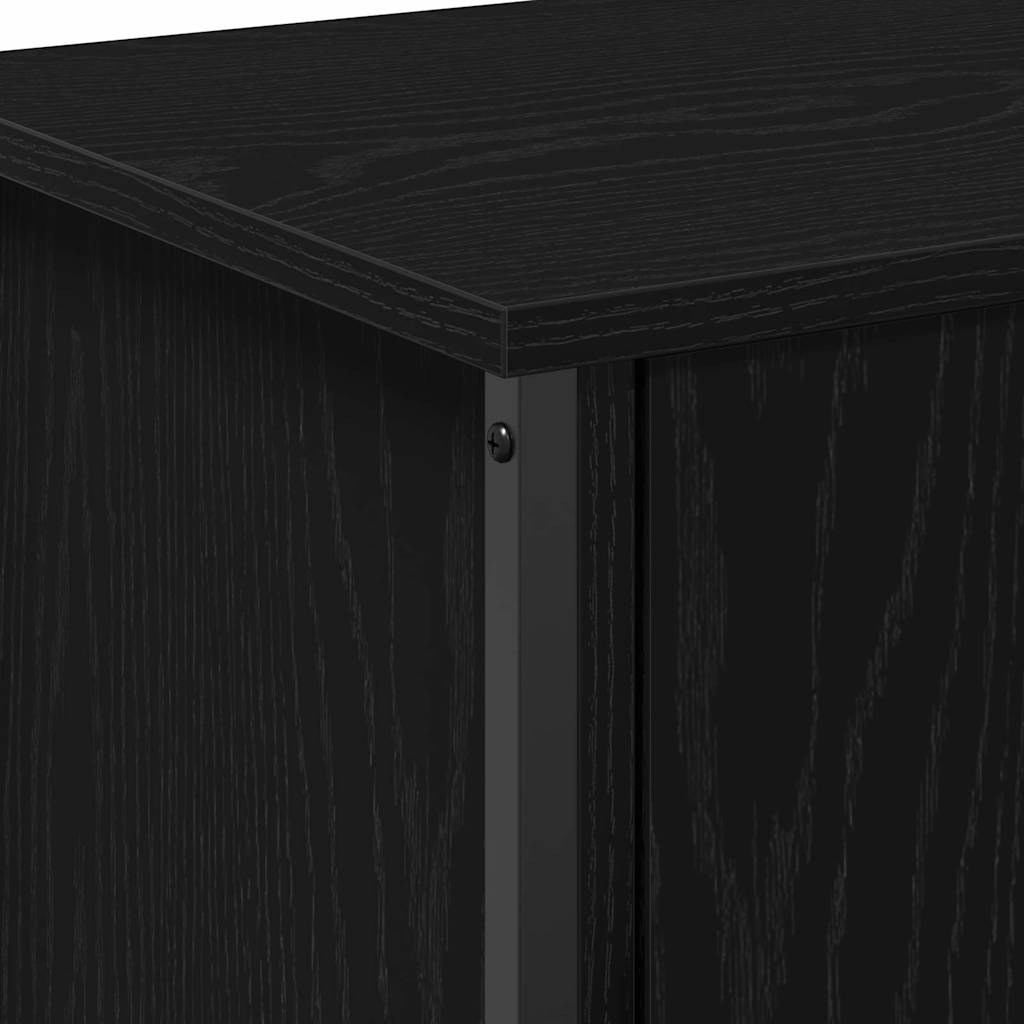 TV-Schrank Schwarze Eiche 60 x 35 x 45 cm Holzwerkstoff