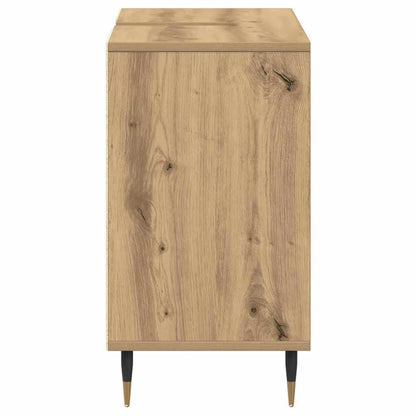 Badezimmerschrank Artisan-Eiche 80 x 33 x 60 cm Holzwerkstoff