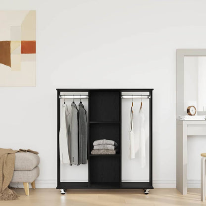 Kleiderschrank Schwarze Eiche 102 x 38 x 110 cm Holzwerkstoff