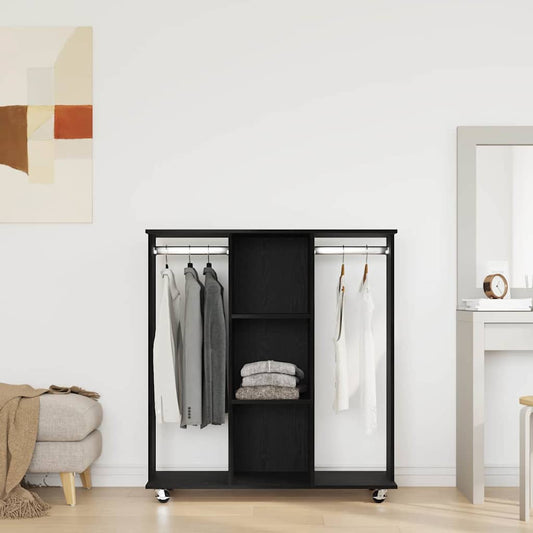 Kleiderschrank Schwarze Eiche 102 x 38 x 110 cm Holzwerkstoff