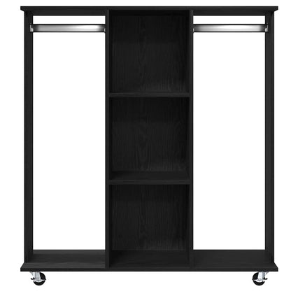 Kleiderschrank Schwarze Eiche 102 x 38 x 110 cm Holzwerkstoff