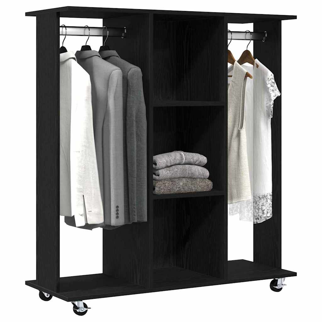 Kleiderschrank Schwarze Eiche 102 x 38 x 110 cm Holzwerkstoff