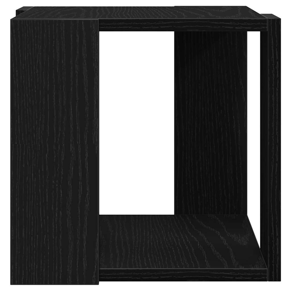 Couchtisch Schwarze Eiche 32 x 32 x 30 cm Holzwerkstoff