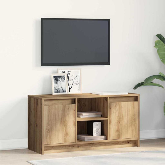 TV-Schränk Braun 100 x 34 x 50 cm Holzwerkstoff