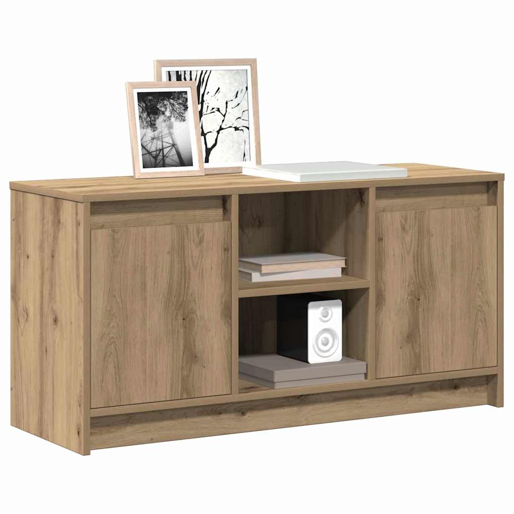 TV-Schränk Braun 100 x 34 x 50 cm Holzwerkstoff