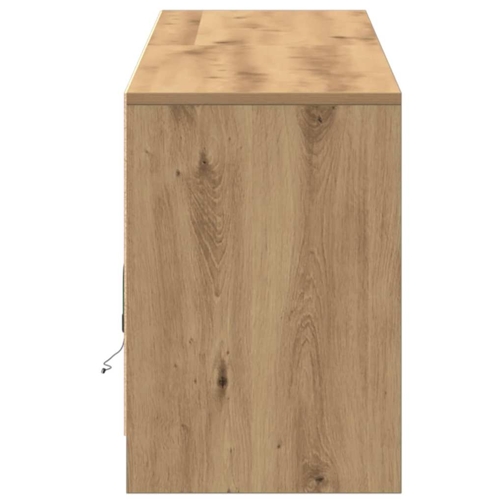 TV-Schränk Braun 100 x 34 x 50 cm Holzwerkstoff