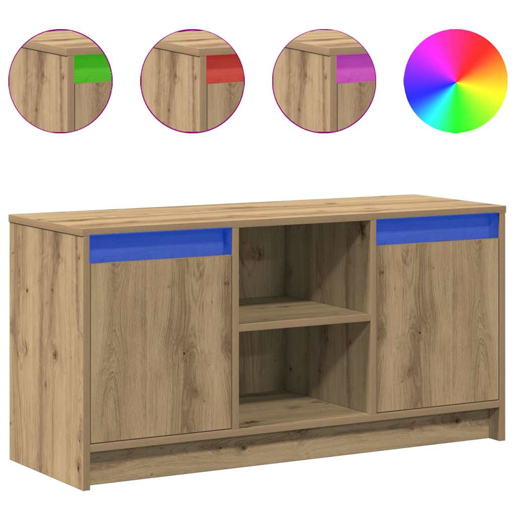 TV-Schränk Braun 100 x 34 x 50 cm Holzwerkstoff