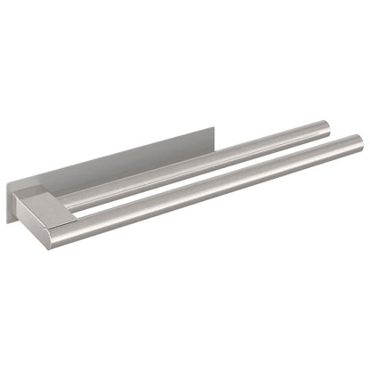Handtuchhalter Silber 40 x 9 x 4 cm Edelstahl
