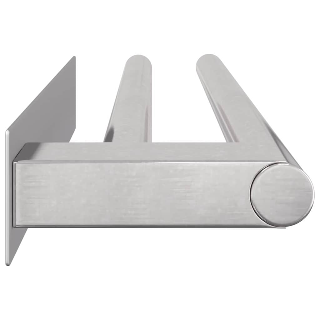 Handtuchhalter Silber 40 x 9 x 4 cm Edelstahl