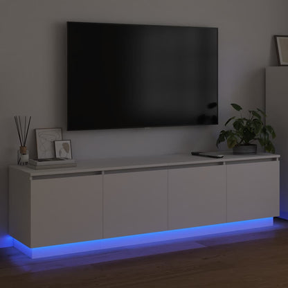 LED-TV-Dashboard Weiß 180 x 38 x 49 cm Holzwerkstoff