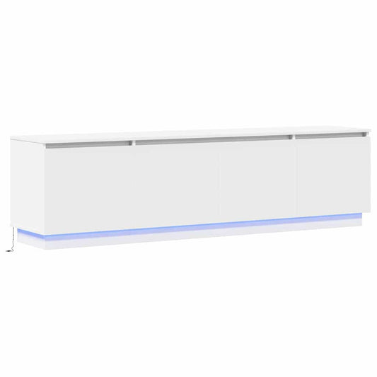 LED-TV-Dashboard Weiß 180 x 38 x 49 cm Holzwerkstoff