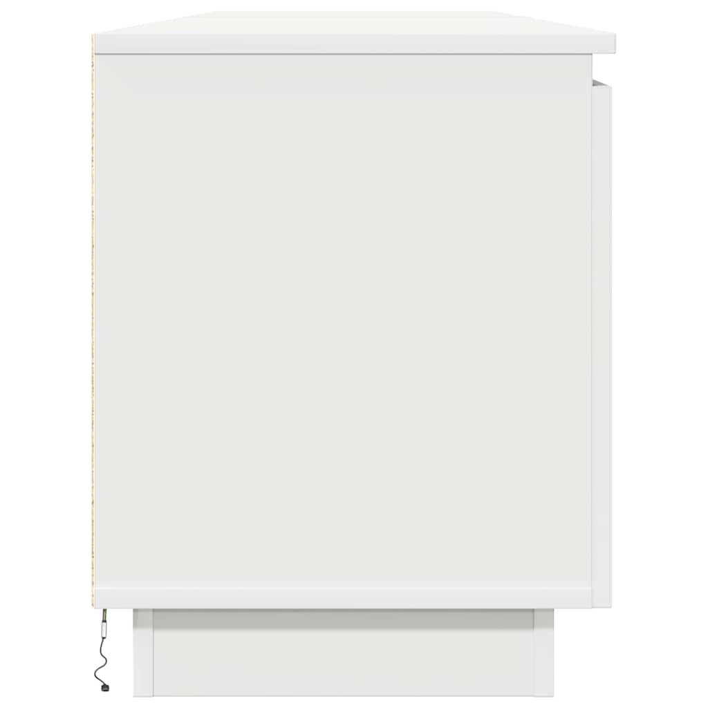 LED-TV-Dashboard Weiß 180 x 38 x 49 cm Holzwerkstoff
