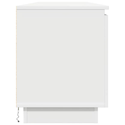 LED-TV-Dashboard Weiß 180 x 38 x 49 cm Holzwerkstoff