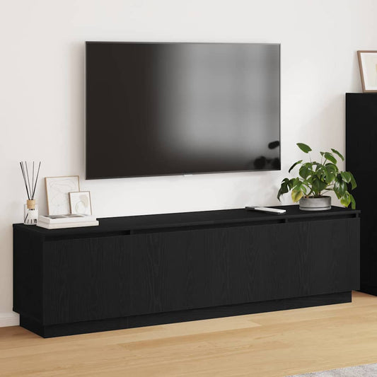 LED-TV-Dashboard Schwarze Eiche 180 x 38 x 49 cm Holzwerkstoff