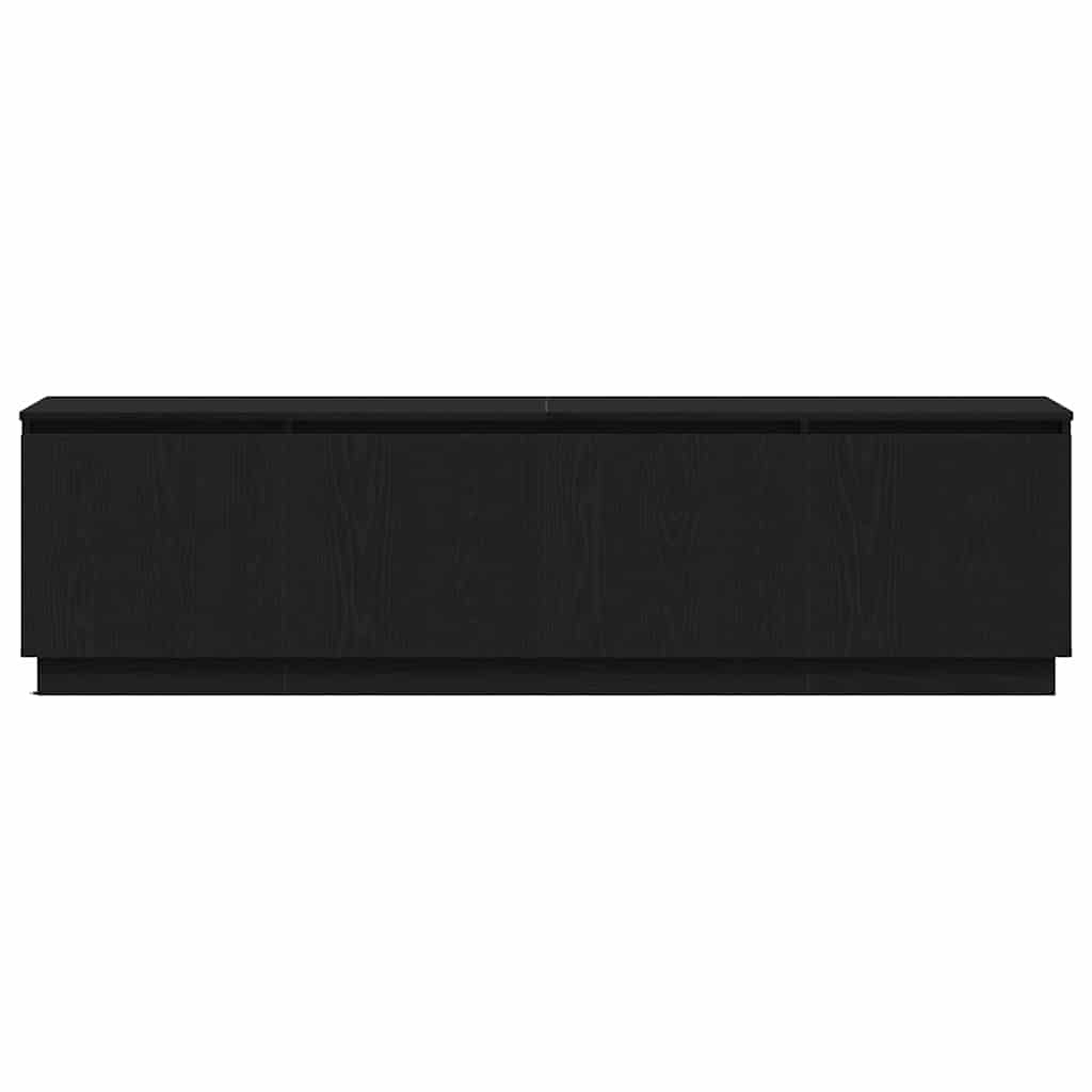 LED-TV-Dashboard Schwarze Eiche 180 x 38 x 49 cm Holzwerkstoff