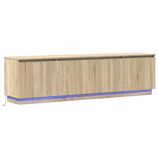 LED-TV-Dashboard Sonoma Eiche 180 x 38 x 49 cm Holzwerkstoff