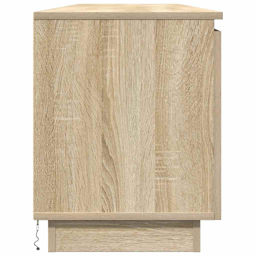 LED-TV-Dashboard Sonoma Eiche 180 x 38 x 49 cm Holzwerkstoff