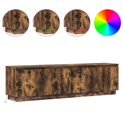 LED-TV-Dashboard Räuchereiche 180 x 38 x 49 cm Holzwerkstoff