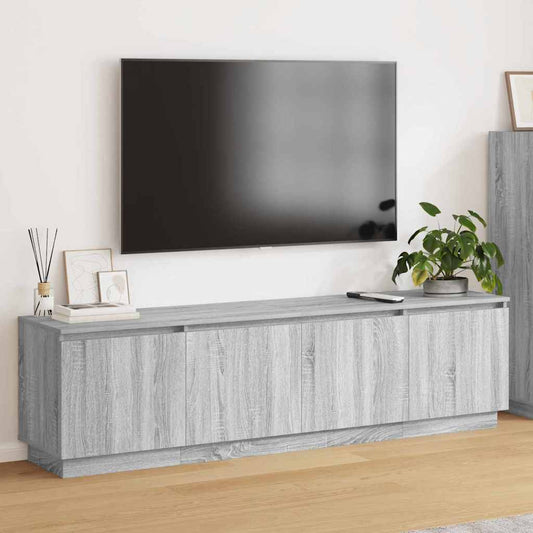 LED-TV-Dashboard Grau Sonoma 180 x 38 x 49 cm Holzwerkstoff