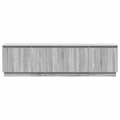 LED-TV-Dashboard Grau Sonoma 180 x 38 x 49 cm Holzwerkstoff
