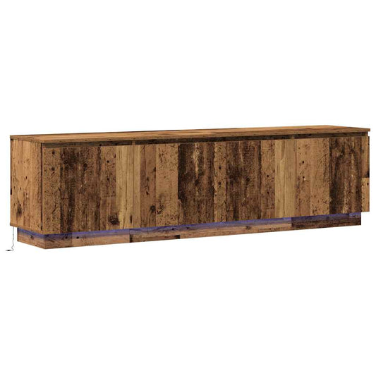LED-TV-Dashboard Altholz 180 x 38 x 49 cm Holzwerkstoff