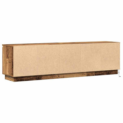 LED-TV-Dashboard Altholz 180 x 38 x 49 cm Holzwerkstoff