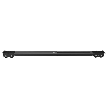 Waschmaschinensockel 2 pcs Schwarz 72 x 5 x 4.5 cm Stahl