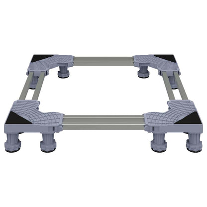 Waschmaschinenbasis Grau 67 x 67 x 12 cm Metall