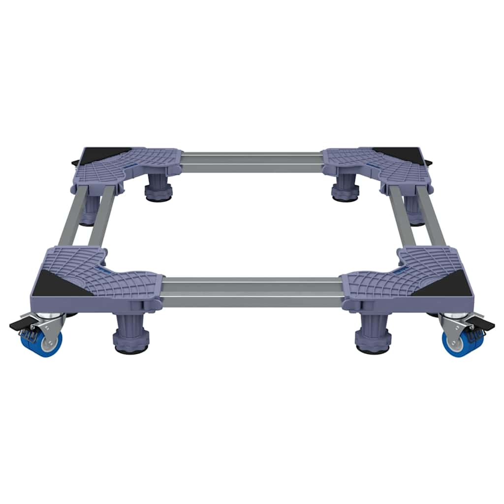 Waschmaschinensockel Grau 67 x 67 x 12 cm Metall
