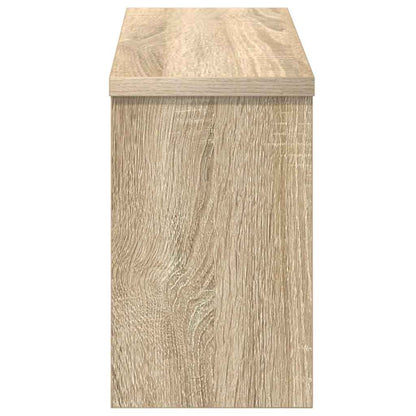 Wandmontierter Kleiderständer Sonoma Eiche 50 x 16 x 26 cm