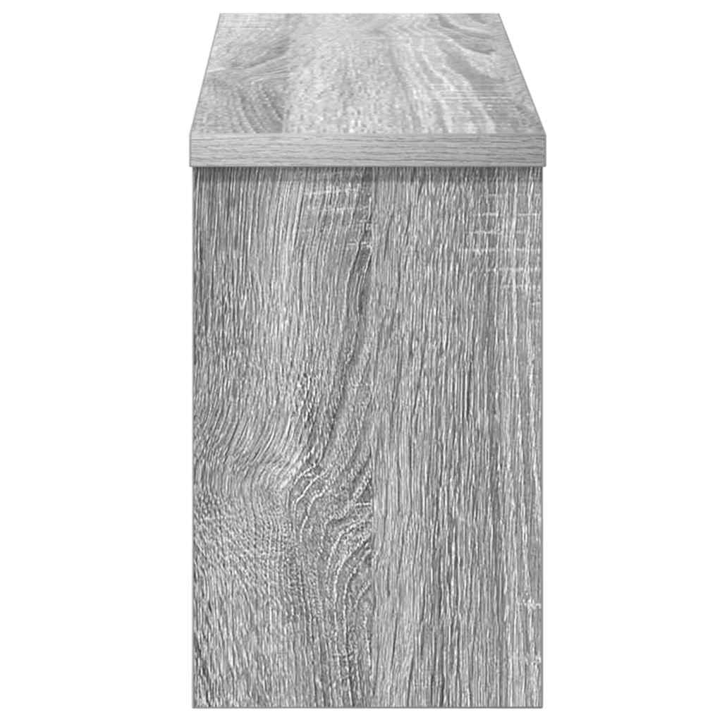 Wandmontierter Kleiderständer Grau Sonoma 50 x 16 x 26 cm