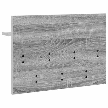 Wandmontierter Kleiderständer Grau Sonoma 60 x 40 x 12 cm