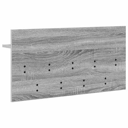 Wandmontierter Kleiderständer Grau Sonoma 80 x 40 x 12 cm