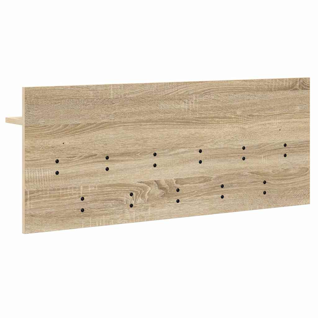 Wandmontierter Kleiderständer Sonoma Eiche Holzwerkstoff
