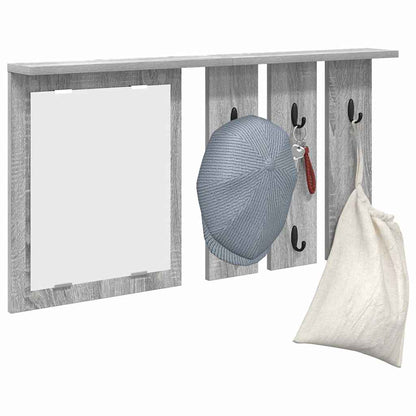 Wandmontierter Kleiderständer Grau Sonoma 85 x 10 x 45 cm