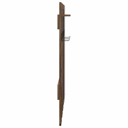 Wandmontierter Kleiderständer Rauch-Eiche 100 x 10 x 100 cm