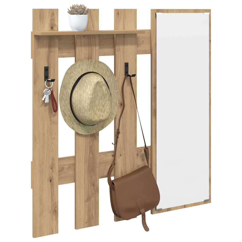 Wandmontierter Kleiderständer Wandmontiert mit Speicher