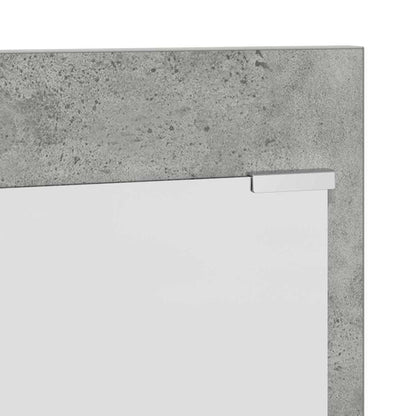 Wandmontierter Kleiderständer Betongrau 70 x 10 x 90 cm