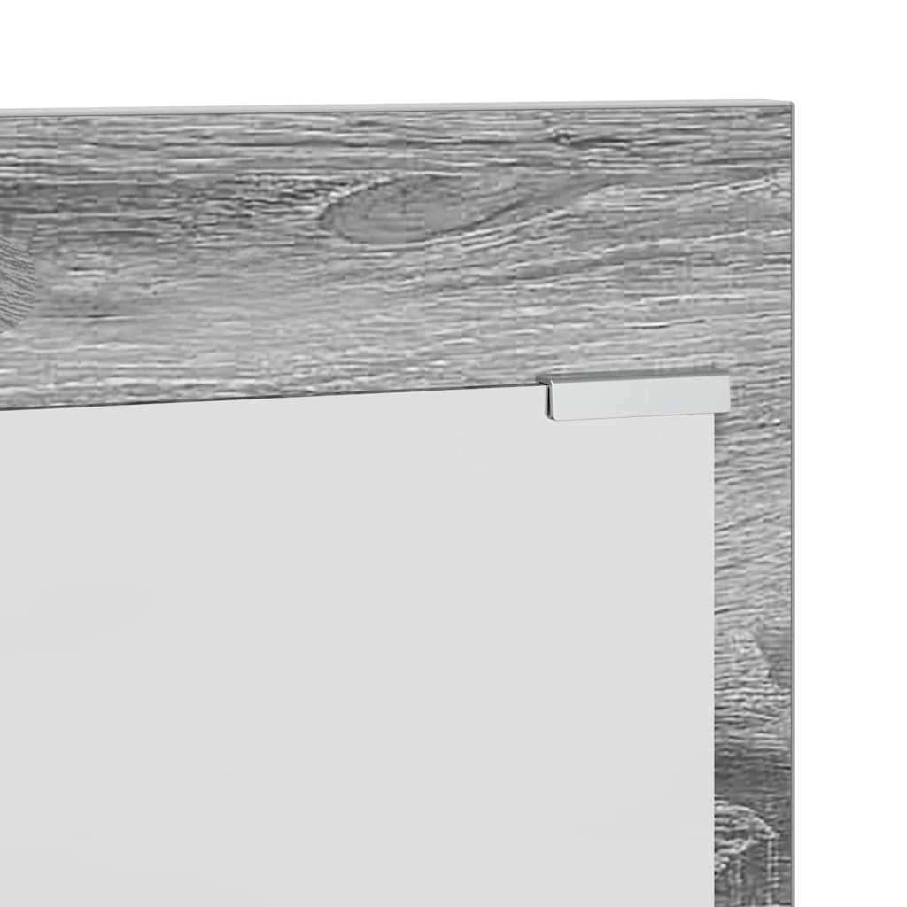 Wandmontierter Kleiderständer Grau Sonoma 70 x 10 x 90 cm