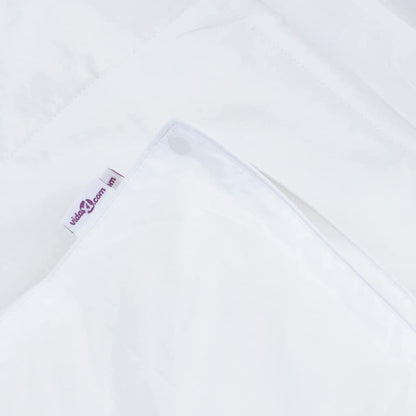 2-in-1 Bettdecke mit Kissen 2 pcs Weiß Down Feather