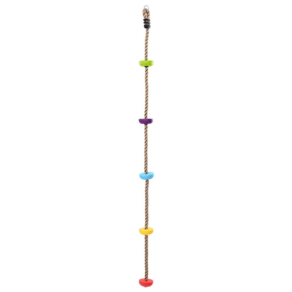 Kletterseil Mehrfarbig 10,5 x 10,5 x 201 cm