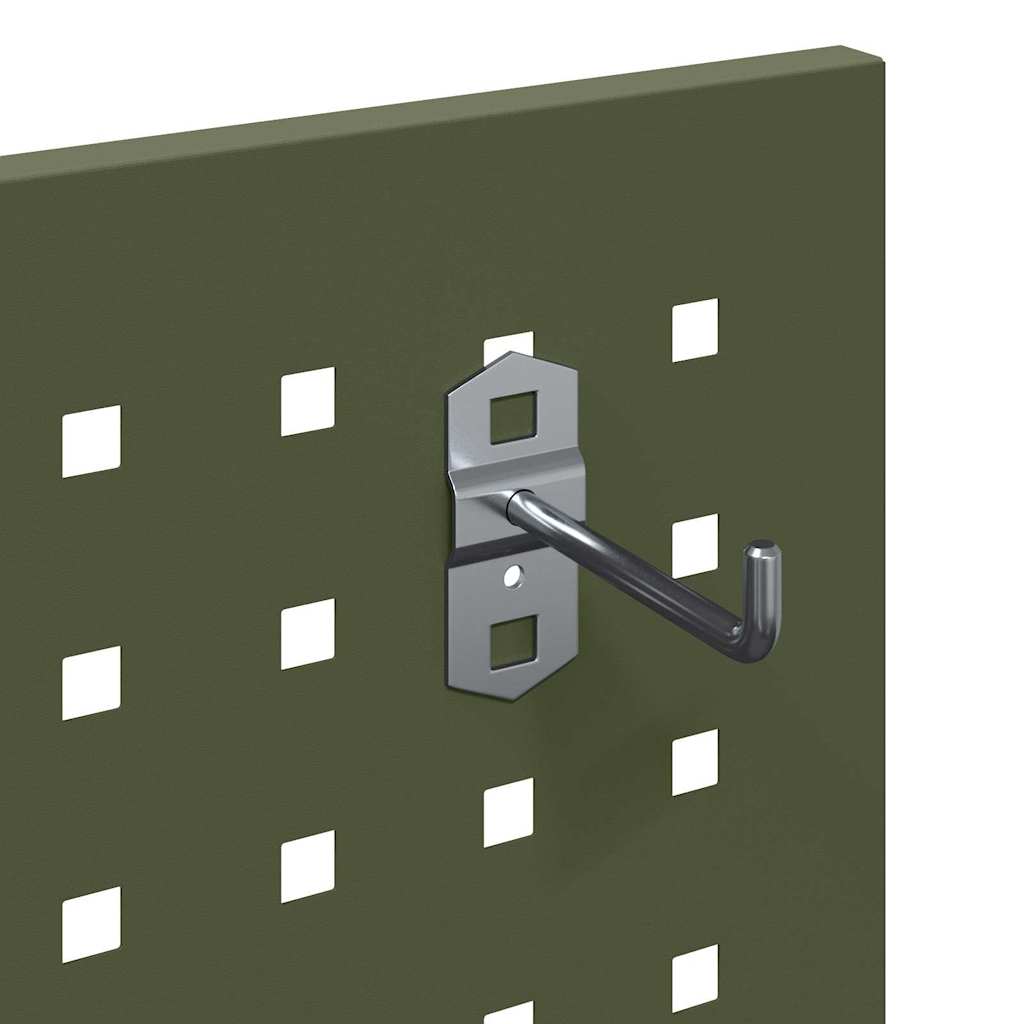 Werkzeugwagen Olivgrün 65 x 35 x 111 cm Kaltgewalzter Stahl