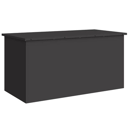 Außenlagerbox Schwarz 100 x 50.5 x 50 cm Kaltgewalzter Stahl
