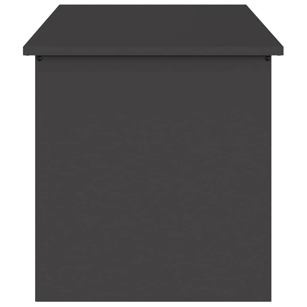 Außenlagerbox Schwarz 100 x 50.5 x 50 cm Kaltgewalzter Stahl