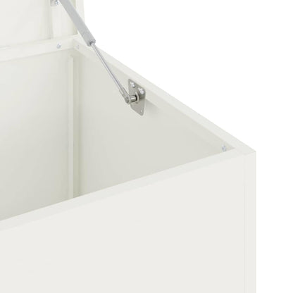 Außenlagerbox Weiß 100 x 50.5 x 50 cm Kaltgewalzter Stahl