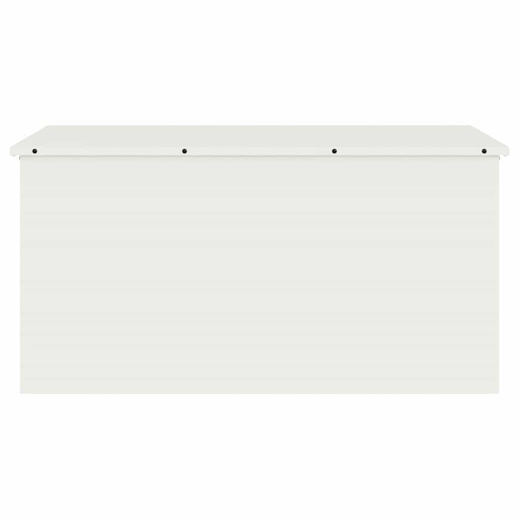 Außenlagerbox Weiß 100 x 50.5 x 50 cm Kaltgewalzter Stahl