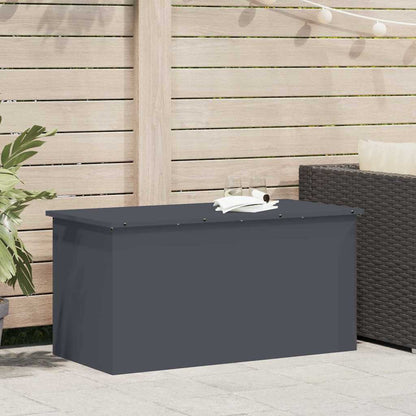Außenlagerbox Anthrazit 100 x 50.5 x 50 cm Kaltgewalzter Stahl