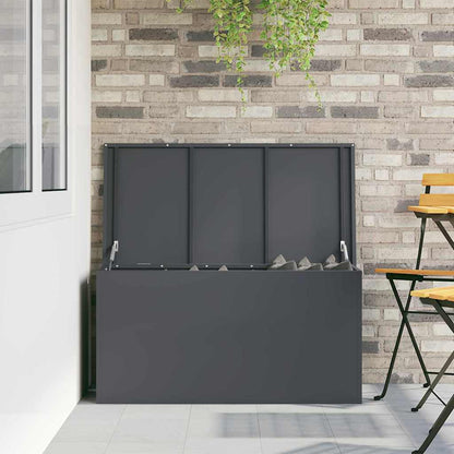 Außenlagerbox Anthrazit 100 x 50.5 x 50 cm Kaltgewalzter Stahl
