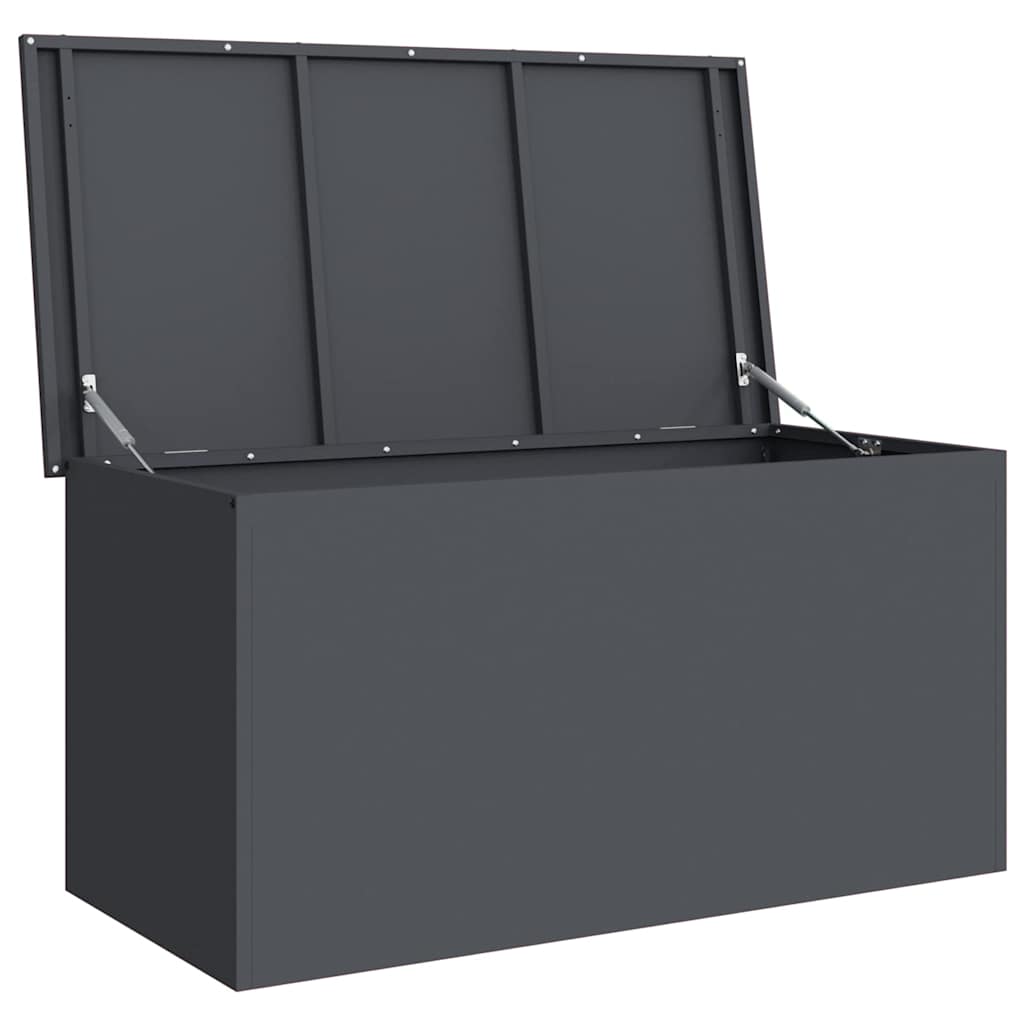 Außenlagerbox Anthrazit 100 x 50.5 x 50 cm Kaltgewalzter Stahl